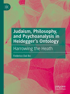 cover image of Judaism, Philosophy, and Psychoanalysis in Heidegger's Ontology
